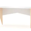 WNM Group Bureau Pour Enfant En Pin Massif 120×60 Blanc 22