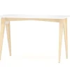 WNM Group Bureau Pour Enfant En Pin Massif 120×60 Blanc 11