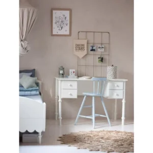 Lignea Kids Bureau Romantique En Bois Blanc 7