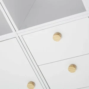 Maisons Du Monde Caisson Pour Bureau Modulable 1 Porte Blanc 16