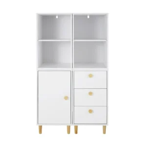 Maisons Du Monde Caisson Pour Bureau Modulable 1 Porte Blanc 12