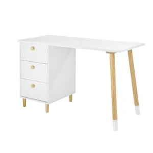 Maisons Du Monde Caisson Pour Bureau Modulable 3 Tiroirs Blanc 10