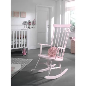 Vipack Chaise à Bascule Rose 7