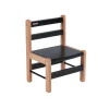 Combelle Chaise Enfant En Bois Bicolore Noir 14