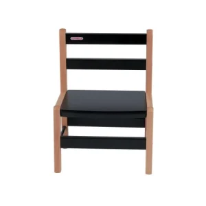 Combelle Chaise Enfant En Bois Bicolore Noir 12