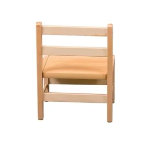 Combelle Chaise Enfant En Bois Massif Vernis Naturel 18