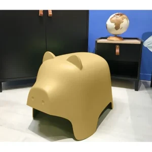 Meubletmoi Chaise Enfant En Plastique Jaune 7