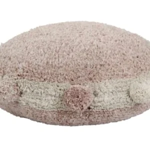 Lorena Canals Coussin Rond En Coton Rose ø48 14