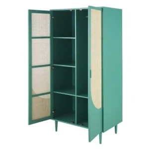 Maisons Du Monde Dressing 2 Portes Battantes Vert Et Beige 10