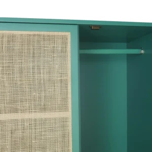 Maisons Du Monde Dressing 2 Portes Battantes Vert Et Beige 12