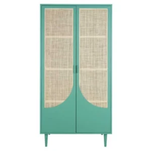 Maisons Du Monde Dressing 2 Portes Battantes Vert Et Beige 16