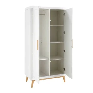 Maisons Du Monde Dressing 2 Portes Blanc 12