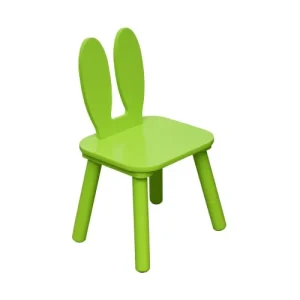 Mobili Rebecca Ensemble De Table Basse Et 2 Chaises Pour Enfants En MDF Vertes 15