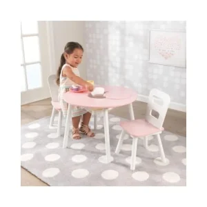 KidKraft Ensemble Table Avec Rangement Et 2 Chaises Rose 10