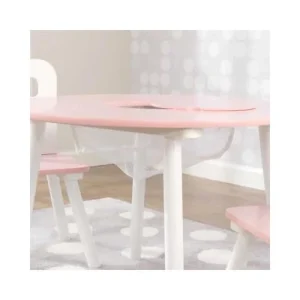 KidKraft Ensemble Table Avec Rangement Et 2 Chaises Rose 14