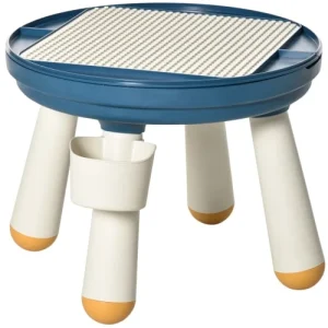 HOMCOM Ensemble Table De Construction Multi-activités Enfant Avec Tabouret 12