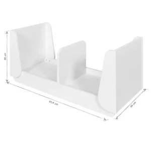 ID Kids Etagere Empilable Effet Bois Blanc 16