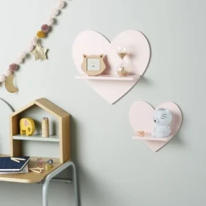 Maisons Du Monde Etagères En Bois De Peuplier Rose (x2) 9