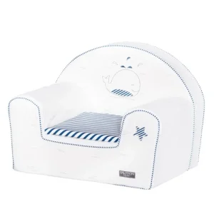 Sauthon Fauteuil Club 42x41cm En Coton Blanc 8