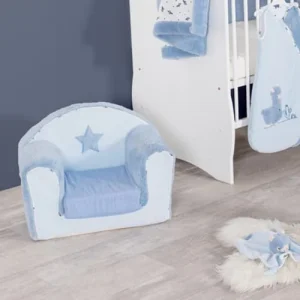 Home Maison Fauteuil Club Enfant Convertible Diego Bleu 42×55 9