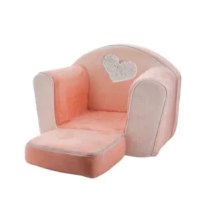 Home Maison Fauteuil Club Enfant Convertible Lapinou Rose 42×55 7