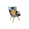 Altobuy Fauteuil Enfant Scandinave Motif Patchwork 19