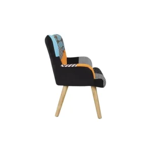 Altobuy Fauteuil Enfant Scandinave Motif Patchwork 14