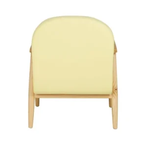 Maisons Du Monde Fauteuil Enfant Vintage Jaune Pastel 14