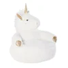 Maisons Du Monde Fauteuil Licorne Blanc Rose Et Doré 14