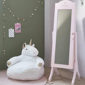 Maisons Du Monde Fauteuil Licorne Blanc Rose Et Doré 14