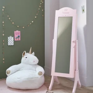 Maisons Du Monde Fauteuil Licorne Blanc Rose Et Doré 16