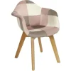 The Home Deco Kids Fauteuil Patchwork Pour Enfants Léonie Rose 11