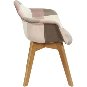 The Home Deco Kids Fauteuil Patchwork Pour Enfants Léonie Rose 14