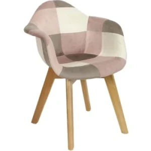 The Home Deco Kids Fauteuil Patchwork Pour Enfants Léonie Rose 16