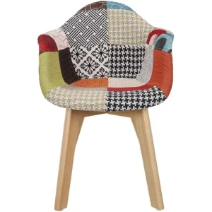 The Home Deco Kids Fauteuil Scandinave Pour Enfants Patchwork 10