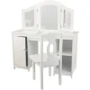 KidKraft Grande Coiffeuse Effet Bois Blanc 16