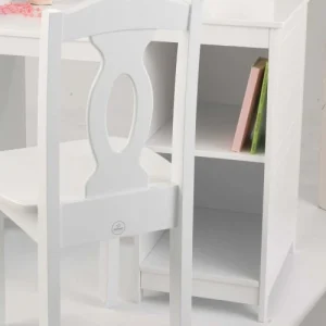 KidKraft Grande Coiffeuse Effet Bois Blanc 10