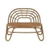 OYOY Living Design Mini Banc Marron 100% Rotin H52xL64,5x28cm 14