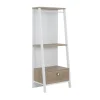 Galipette Portant Armoire 1 Tiroir Bébé Effet Bois Blanc 22