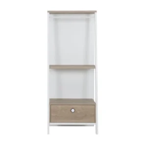 Galipette Portant Armoire 1 Tiroir Bébé Effet Bois Blanc 11