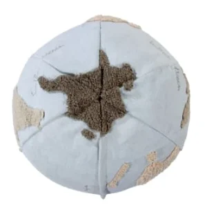 Lorena Canals Pouf Carte Du Monde Bleu Et Gris 9