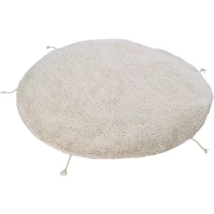 Lorena Canals Pouf De Couchage En Coton Beige ø120 14