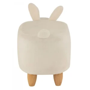 Meubles & Design Pouf Enfant Mouton En Tissu Beige 12