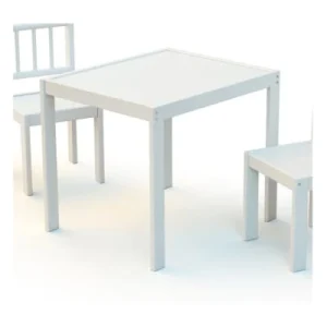 Webaby Table Enfant Blanc 7