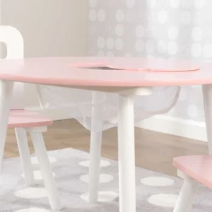 KidKraft Table Enfant Ronde Rose + 2 Chaises 14