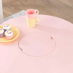 KidKraft Table Enfant Ronde Rose + 2 Chaises 16