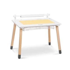 Beeloom Table Pour Enfants En Bois Naturel Jaune Multifonctionnelle 15