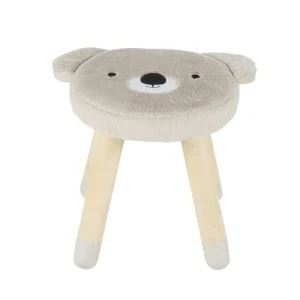 Maisons Du Monde Tabouret Koala Gris Et Noir, 30x30x30.5 8